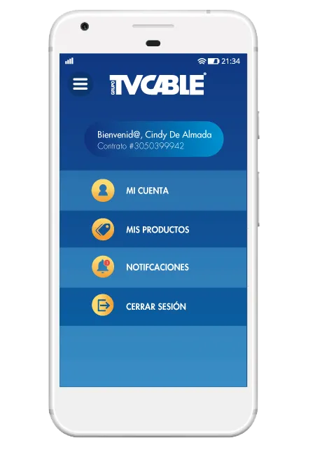 TVCable Mobile Agency — Mobile App Design