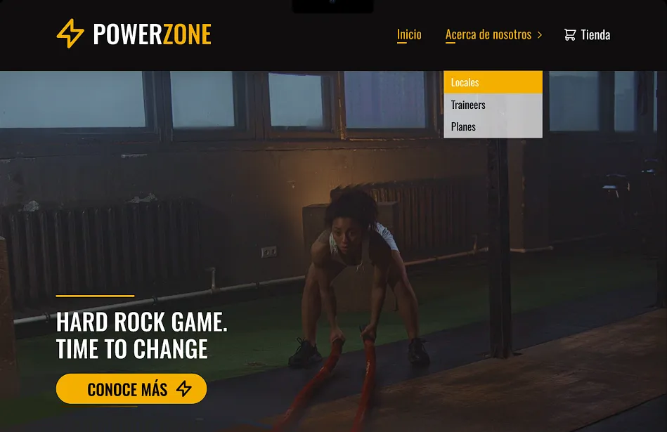PowerZone Gym Website Subscription App