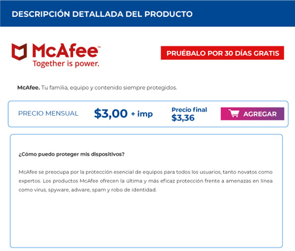 TVCable Store Homepage