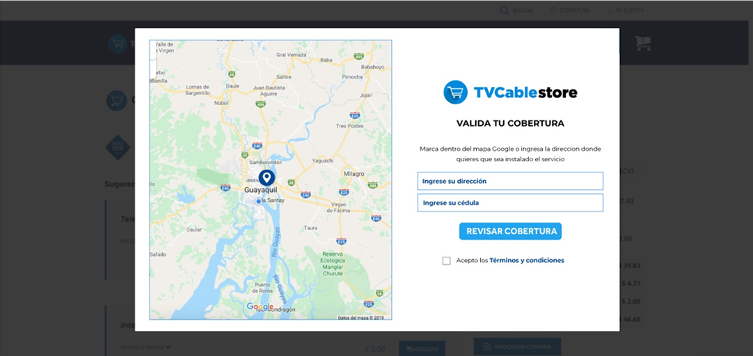 TVCable Store Homepage